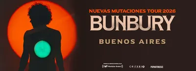 Afiche de Enrique Bunbury: Nuevas mutaciones