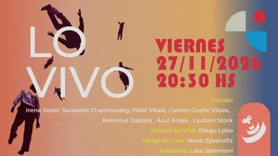 Afiche de Lo vivo