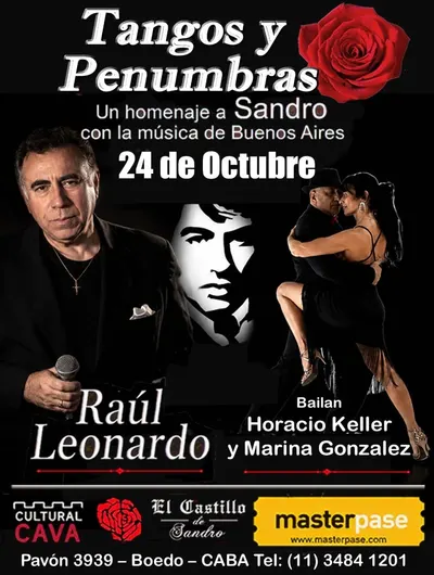 Afiche de Tangos y penumbras