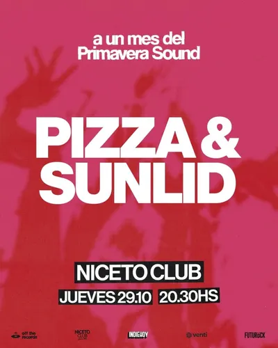 Afiche de Sunlid y Pizza