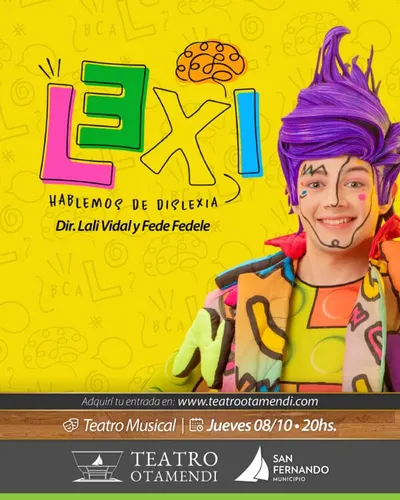 Afiche de Lexi, hablemos de dislexia
