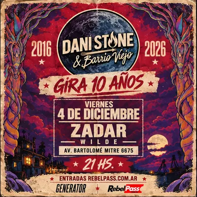 Dani Stone y Barrio Viejo: 10 años