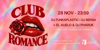 Afiche de Club Romance