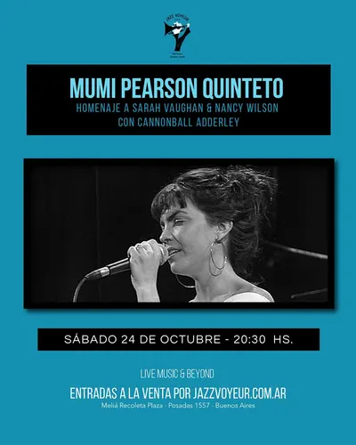 Afiche de Mumi Pearson Quinteto