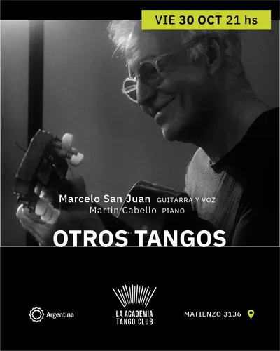 Afiche de Marcelo San Juan: Otros tangos