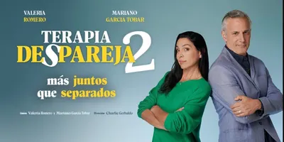 Afiche de Terapia despareja 2, más juntos que separados