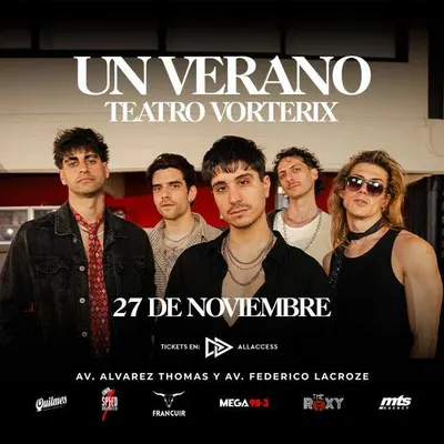 Afiche de Un Verano en Teatro Vorterix