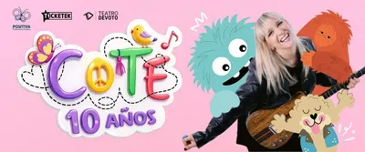 Afiche de Coté 10 años