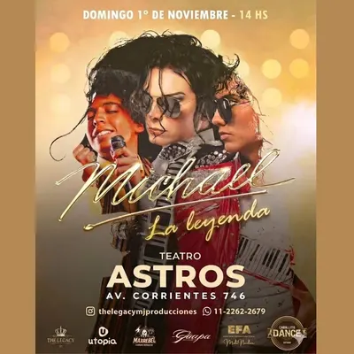 Afiche de Michael: La leyenda