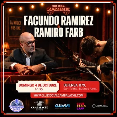 Afiche de Facundo Ramírez y Ramiro Farb