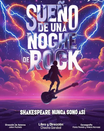 Afiche de Sueño de una noche de rock