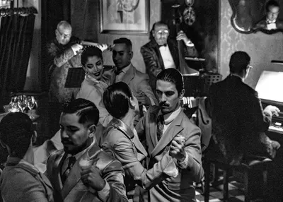 Afiche de Show de tango tradicional de Bar Sur