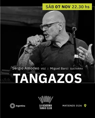 Afiche de Sergio Amodeo: Tangazos