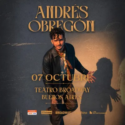 Afiche de Andrés Obregón: Todo pasa tour