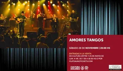 Afiche de Amores Tangos