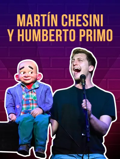 Afiche de Martín Chesini en Taburete Club de Comedia
