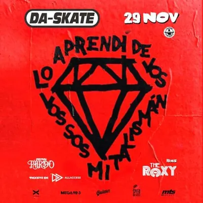 Afiche de Da Skate cierra el año en el Festival Pardo