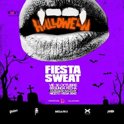 Afiche de Fiesta Sweat: Halloween