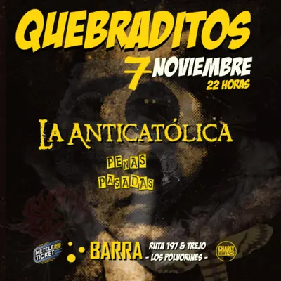 Afiche de Quebraditos en Barra 82