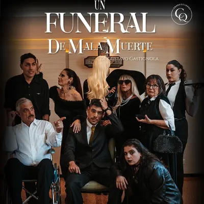 Afiche de Un funeral de mala muerte