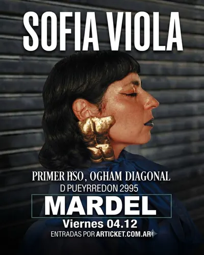 Afiche de Sofía Viola: gira 20 años
