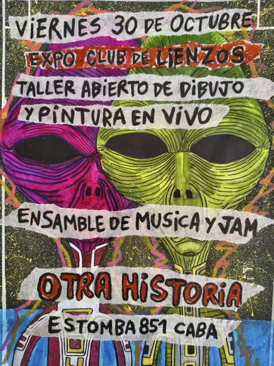 Afiche de Club de Lienzos
