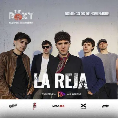 Afiche de La Reja: cierre de la gira Refugio