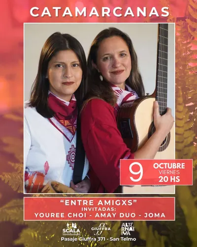 Afiche de Catamarcanas entre amigxs