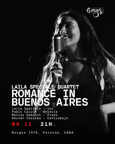 Afiche de Romance in Buenos Aires: Laila Speciale Quartet