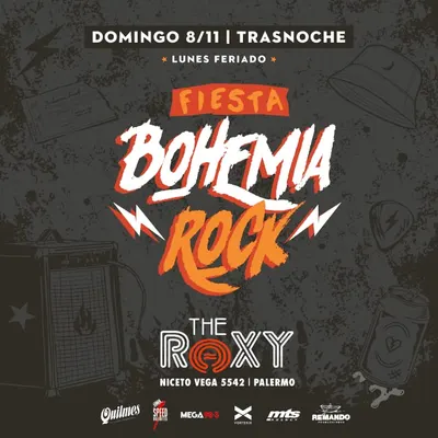Afiche de Fiesta Bohemia Rock