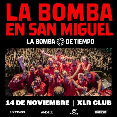 Afiche de La Bomba de Tiempo en San Miguel