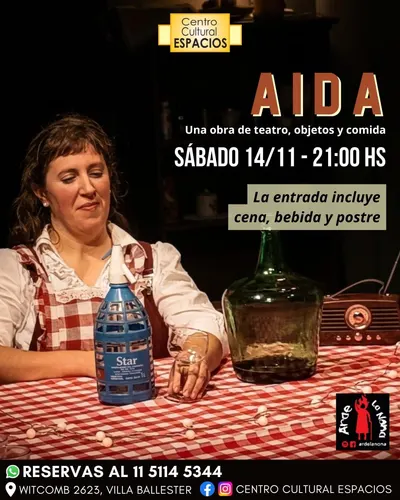 Afiche de Aída