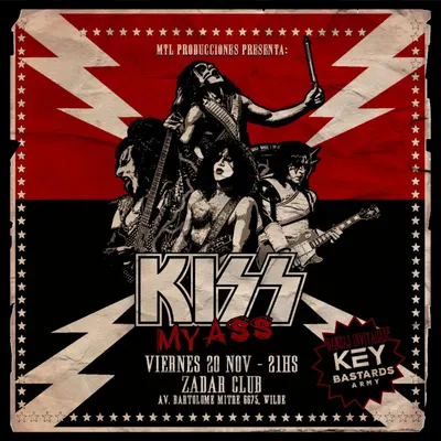 Afiche de Kiss My Ass: tributo a Kiss