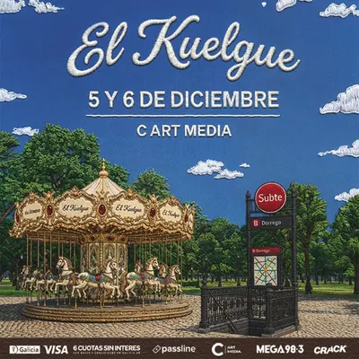 Afiche de El Kuelgue presenta Díscolo