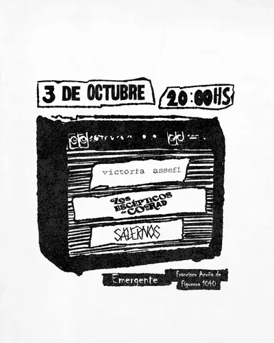 Afiche de Los Escépticos de Conrad, Salernos y Vicky Assefi